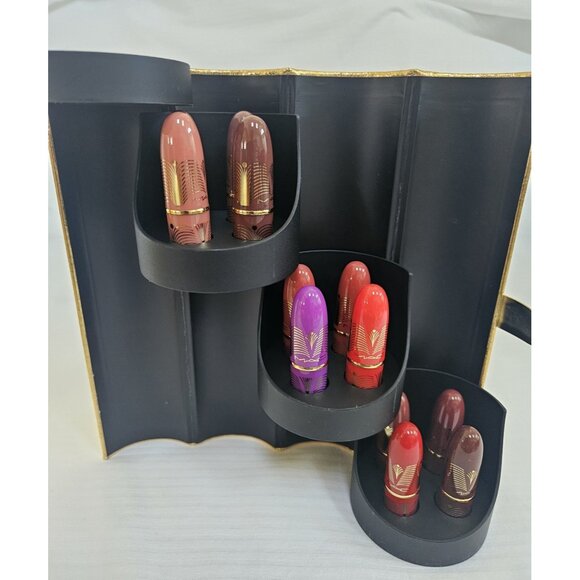 Mac Golden Girls Mini Lustreglass Lipstick Vault X 12 Limited Retails for $180 - Picture 4 of 4